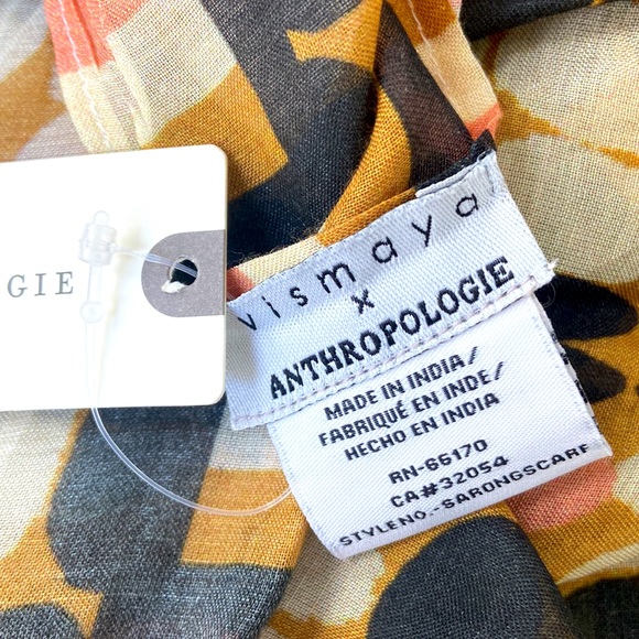 NWT Vismaya x Anthropologie Modern Dot Scarf - Picture 3 of 6